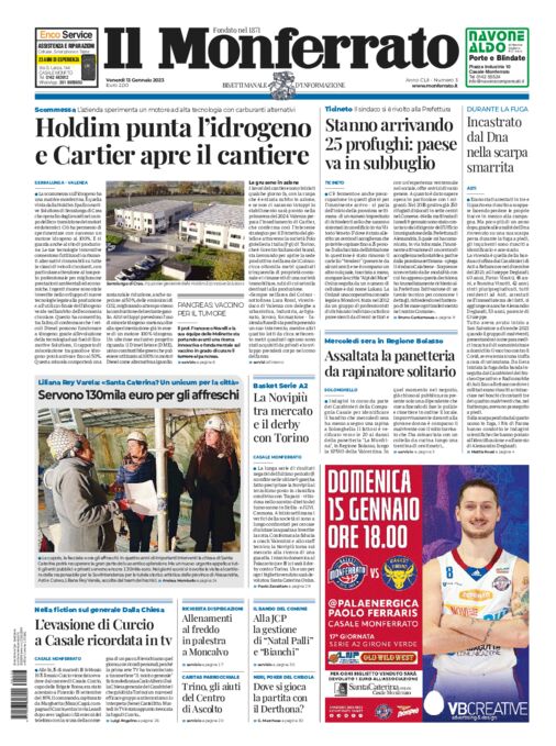 Il Monferrato - Edizione 3 del 13/01/2023